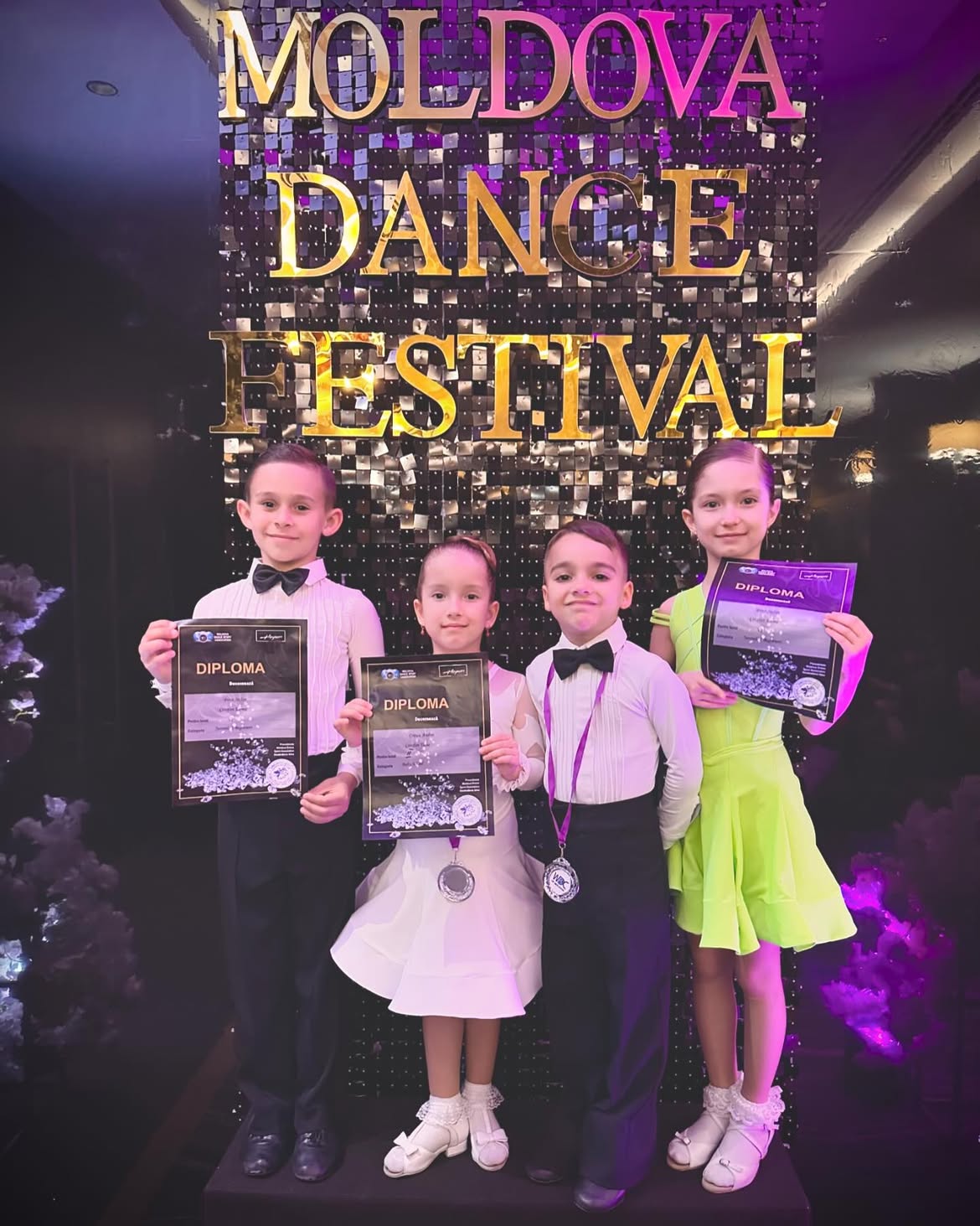 Дети QuickStep на Moldova Dance Festival